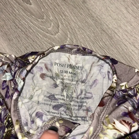 NWOT Posh Peanut size 12-18 months - Picture 3 of 3